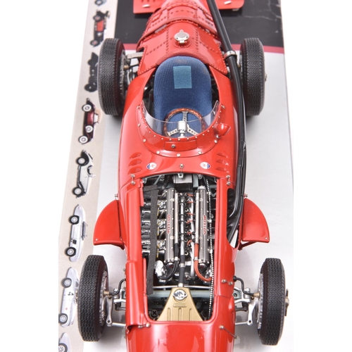 152 - CMC 1:18 Maserati 250F 1957. Superbly detailed and finished in Italian Racing Red livery, with yello... 