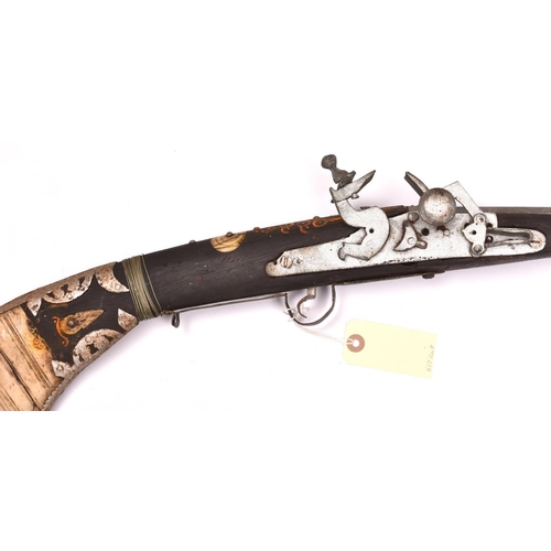 426 - An Arab flintlock jezail, 60