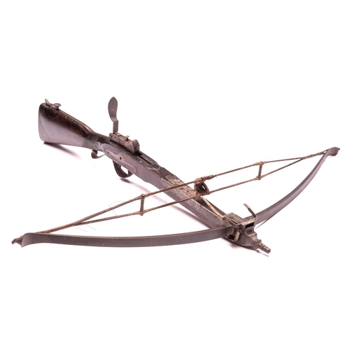 436 - A late 18th century stone bow, prodd, 32