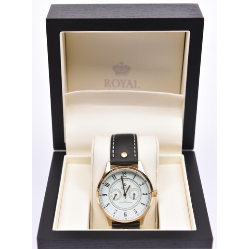 198 - A Royal, London watch 41110-02 1939 Anniversary Edition with quartz movement. 5ATM water resistant t... 