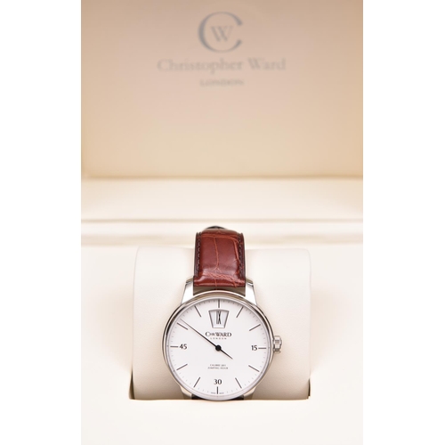 214 - A Christopher Ward C9 Harrison Jumping Hour Mk.II watch with automatic self winding mechanism. A lim... 