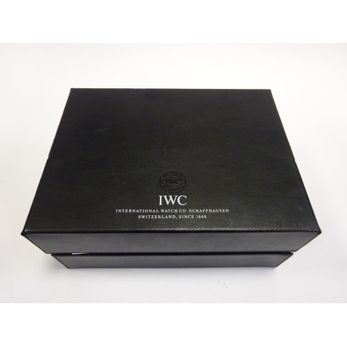 128 - An IWC Schaffhausen Aquatimer Automatic Chronometer watch with automatic self winding mechanism. Wit... 