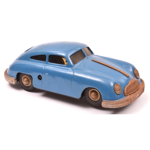 126 - A German produced Gescha 557 Streamlined 'Sixmobil' Sports Car. Based loosely on a Porsche 356, fini... 