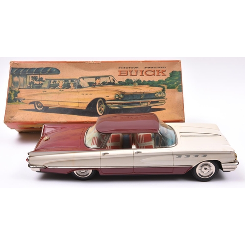 152 - An Impressively large Japanese Ichiko Tinplate Friction Powered 1960 Buick Electra. An example with ... 