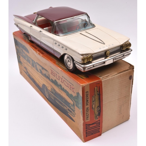 152 - An Impressively large Japanese Ichiko Tinplate Friction Powered 1960 Buick Electra. An example with ... 