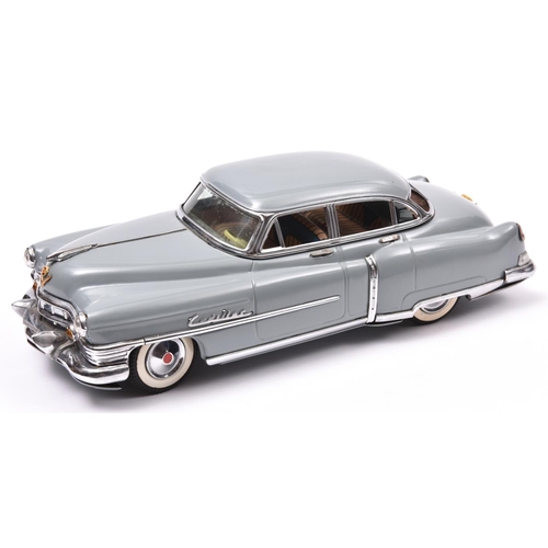 157 - An impressive Japanese Tinplate Marusan Toys Kosuge (SAN) 1953 Cadillac Fleetwood Saloon. A friction... 