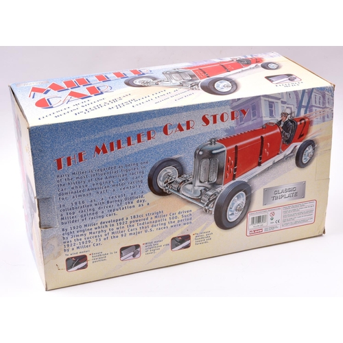 163 - A tinplate and die-cast 'Miller' single seat racing Car. Designed in the U.K. by Gilbow, this impres... 