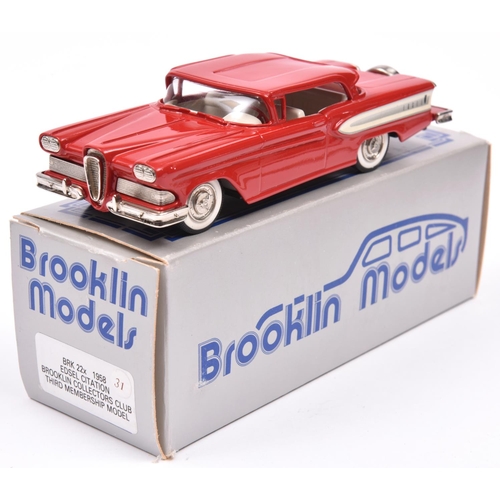 233 - Brooklin Models BRK.22x 1958 Ford Edsel Citation. A 1991 Limited Edition/Special Issue 'Brooklin Col... 