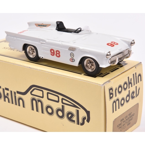 235 - Brooklin Models. BRK.13x 1957 Ford Thunderbird 'The Battlebird', a C.T.C.I. Limited Edition. An adap... 