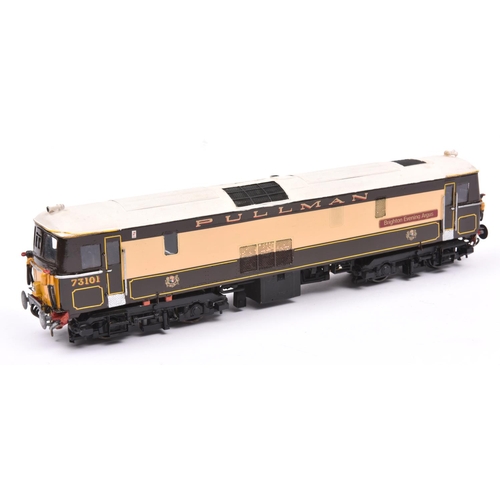 38 - A finescale O gauge kitbuilt model of a Pullman Class 73 Bo-Bo diesel locomotive, Brighton Evening A... 