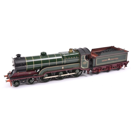 40 - A finescale O gauge kitbuilt model of a Great Central Railway Class B2 4-6-0 tender locomotive, Sir ... 