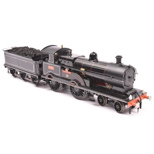 42 - A finescale O gauge kitbuilt model of an LNWR George V Class  4-4-0 tender locomotive, Coronation 50... 