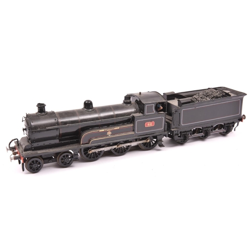 48 - A finescale O gauge kitbuilt model of a LNWR Experiment Class 4-6-0 tender locomotive, Experiment 66... 