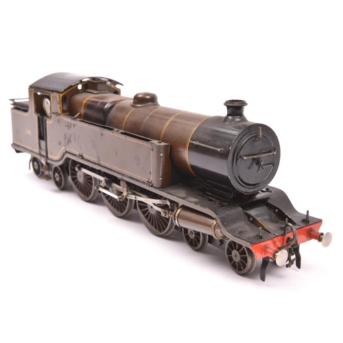 49 - A live steam, spirit fired O gauge scratchbuilt model of an LBSCR L Class 4-6-4T Baltic tank locomot... 