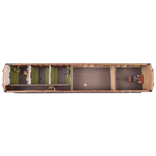 12 - 3x O gauge GWR compartment coaches marked LMC 1927 to ends. A Brake Third, Luggage van and Full Firs... 