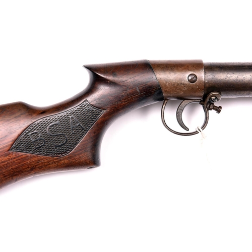 240 - A .177” BSA “Club Special” underlever air rifle, number CS48418 (1932), 43½” overall, barrel 19” wit... 