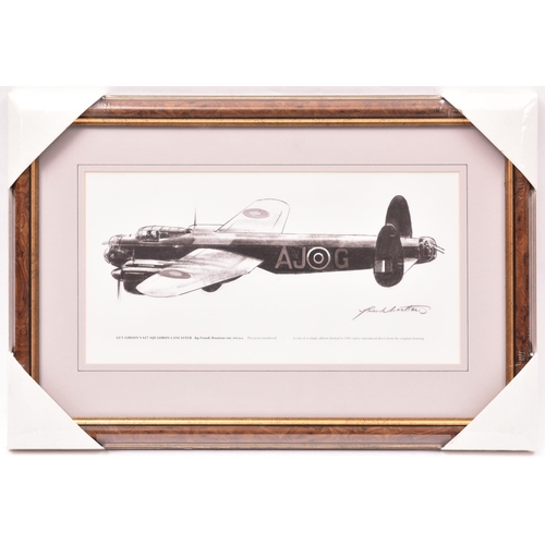 7 - 2 limited edition framed coloured aircraft prints: “G for George” by Robert Taylor, number 341 of 50... 