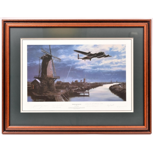 8 - 3 limited edition framed coloured prints: “Homeward Bound” by Nicolas Trudgian, number 1 of 125, sho... 