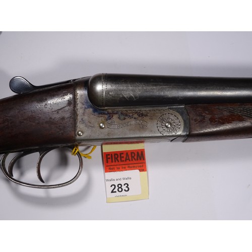 283 - *A DB 12 bore x 2¾” Japanese Miroku Model 500 hammerless boxlock non ejector shotgun, number 183292,... 