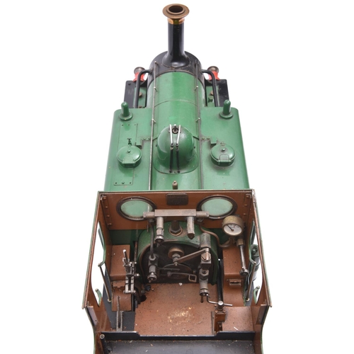 155 - A well engineered live steam 5 inch gauge model of an LB&SCR Class A1 Stroudley Brighton Terrier 0-6... 