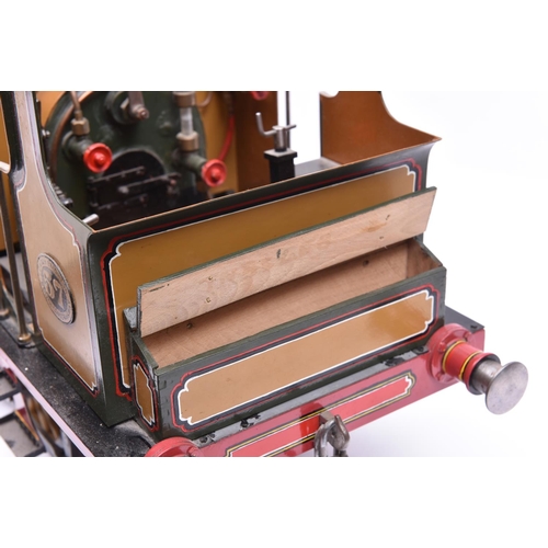 156 - A very well engineered live steam 5 inch gauge model of an LB&SCR Class A1 Stroudley Brighton Terrie... 