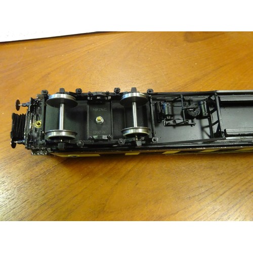 136 - 2x Westdale O gauge kit-built Pullman Cars; a First Class Palour Car, Zena, and a First Class Dining... 