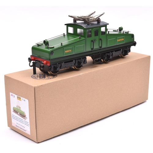 197 - An O gauge ETS electric tinplate North Eastern Railway Class ES1 Bo-Bo pantograph electric locomotiv... 