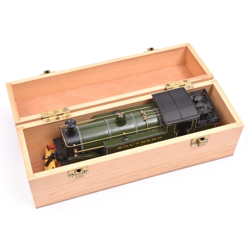 200 - An O gauge brass kitbuilt Southern Railway Class M7 0-4-4T locomotive, 56. Well finished and with so... 