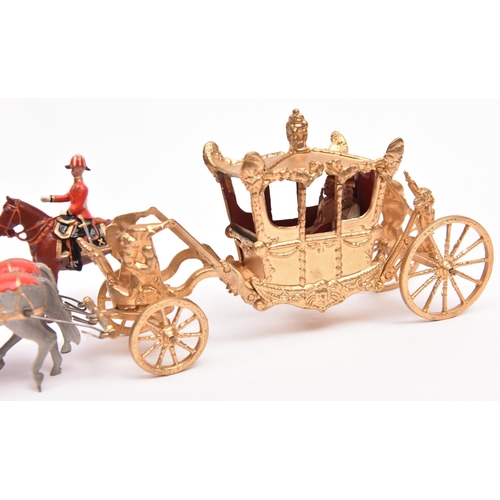 289 - Britains Coronation Procession display set No.1476 (1937 version). Comprising; Coronation coach, 8x ... 