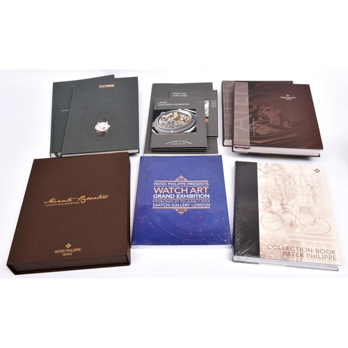 41 - 8x Patek Philippe and Lange & Sohne watch catalogues and exhibition catalogues. 5x Patek Philippe; M... 