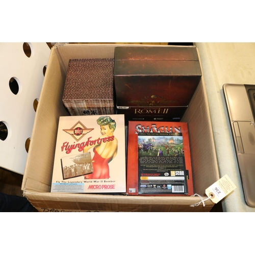 236 - 8x PC Games by Micro Prose and Creative Assembly (SEGA). Including 'Total War' special editions; Nap... 