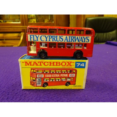 298 - 6 Matchbox items. No 1 Accessory Pack - Esso Petrol Pumps & Sign. No 1 Major Pack - BP Petrol Tanker... 