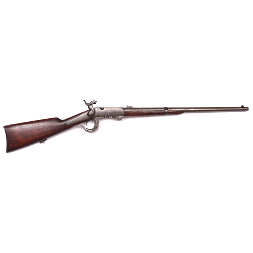 309 - A US Civil War .54” 4th Model of 1864 Burnside underlever hinged breech breech-loading carbine,  num... 