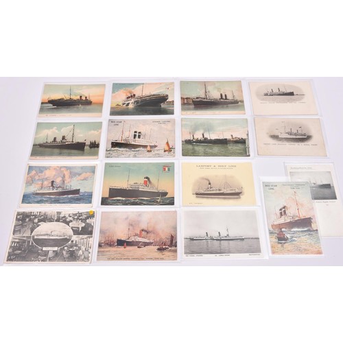 28 - 90+ early 20th Century postcards. Subjects include; 18x Railway related postcards. Including; Darjee... 