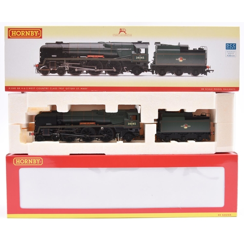 24 - Hornby Railways BR rebuilt West Country Class 4-6-2 Tender Locomotive 'Ottery St. Mary RN34045 (R.25... 