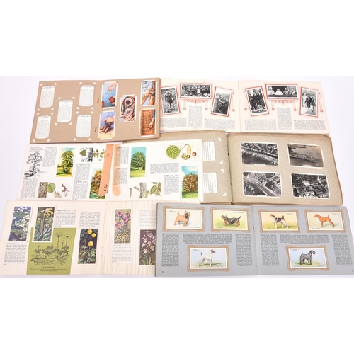 23 - 42x  Cigarette Card and Tea sets, mounted in booklets. Including 26x Wills albums; Dogs, 1935 Jubile... 