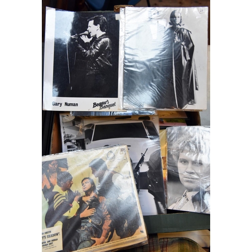 61 - Approx 100 original film posters, plus autographs and other film related material. Including some fo... 