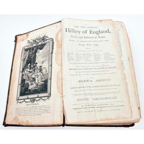 75 - History of England, From the First Settlement of Brutus to the Year 1793 by Charles Alfred Ashburton... 