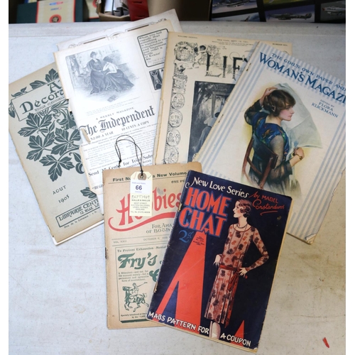 66 - 60+ vintage art and lifestyle magazines from the first half of the 20th Century. Including; 1960s No... 