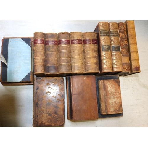 69 - 17x 18th, 19th and early 20th Century books. Including; The Modern Traveller; Russia (pub. Duncan 18... 