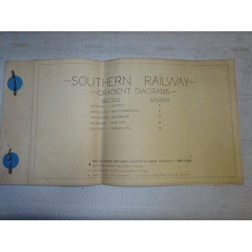 94 - A quantity of railway related paperwork. Including Southern Railway items; Isle of Wight Section Wei... 