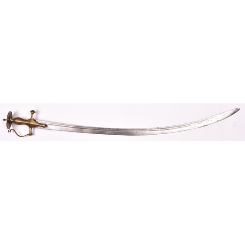 241 - An Indian tulwar, blade 32