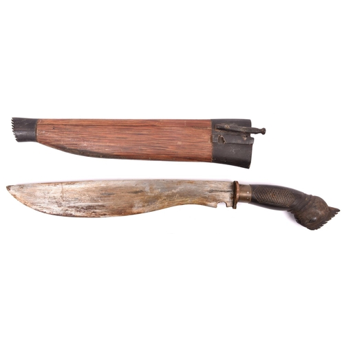 250 - A Malay knife Golok, blade 12