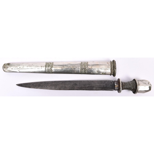 269 - A Tibetan knife, SE blade 10½