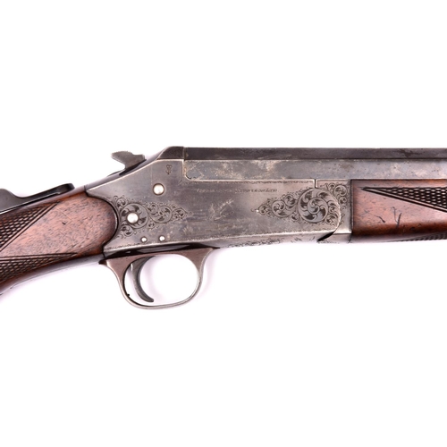 298 - *An SB 12 bore centre hammer top lever boxlock ejector shotgun, by Cogswell & Harrison, number 70021... 