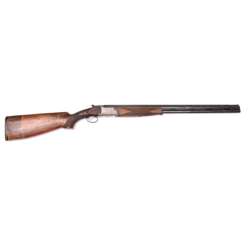 309 - *An Italian DB O&U single trigger White Diamond 12 bore shotgun, number 30923, 50½