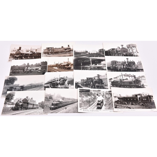 21 - 70+ LBSCR and Southern Railway related postcards and professional photographs published in the 1960s... 