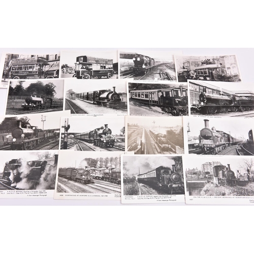 21 - 70+ LBSCR and Southern Railway related postcards and professional photographs published in the 1960s... 