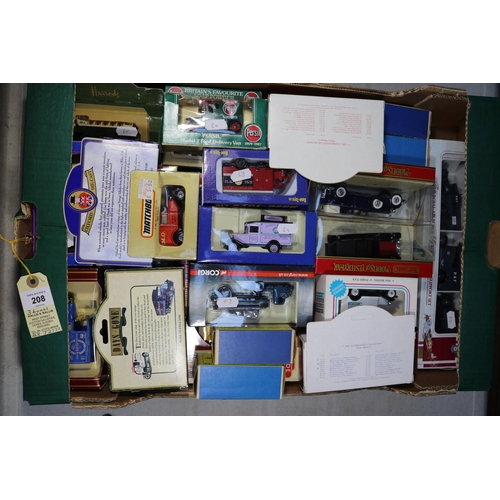 208 - Quantity of various makes. 38 1:76 Oxford/Trackside/EFE vehicles, cars, sports cars, commercials inc... 