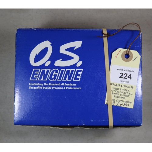 224 - O.S. model aircraft engine for radio controlled aircraft. Model No. MAX 32SX /12970, complete with s... 